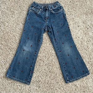 gymboree vintage cherry jeans!